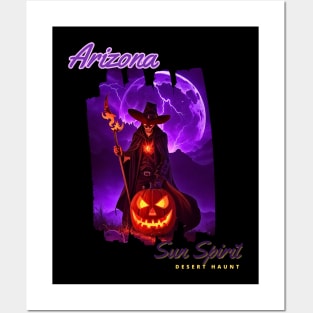 Arizona Sun Spirit Halloween Desert Reaper Posters and Art